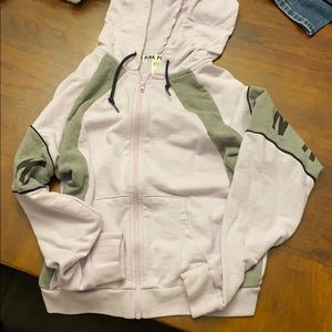 Woman’s zip-up jacket, size large